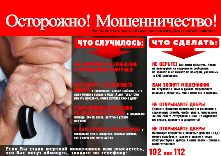 Осторожно! Мошенничество!. Осторожно! Мошенничество!.